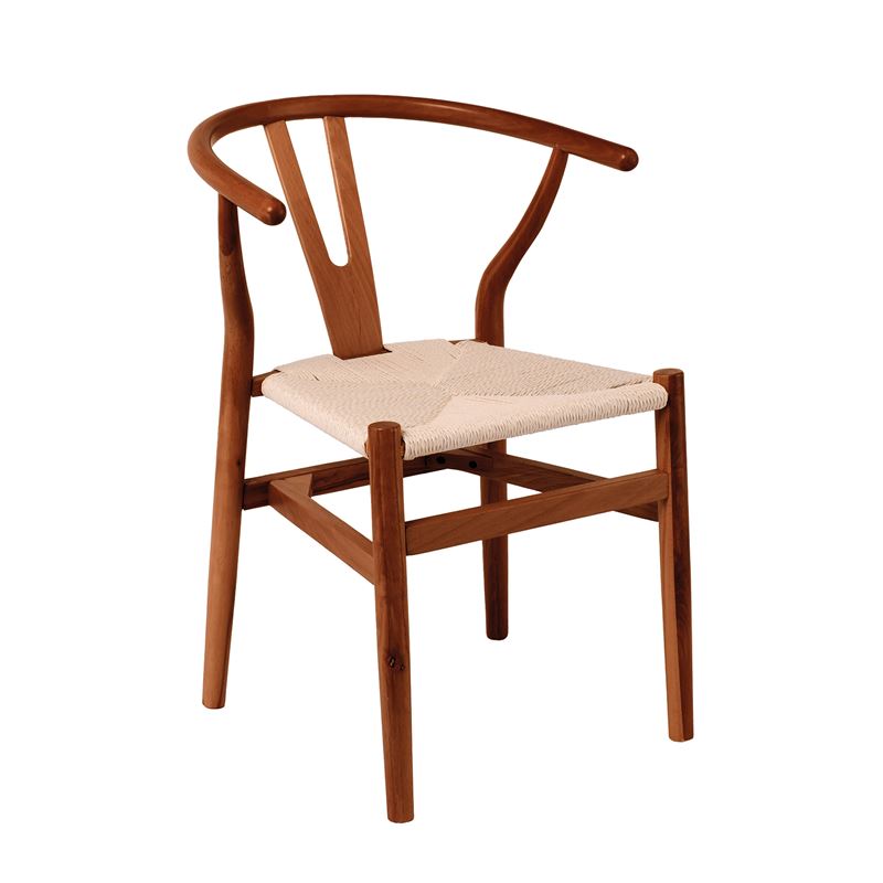 Стол, LIMA, Орех, Дърво, 56х55х76см.