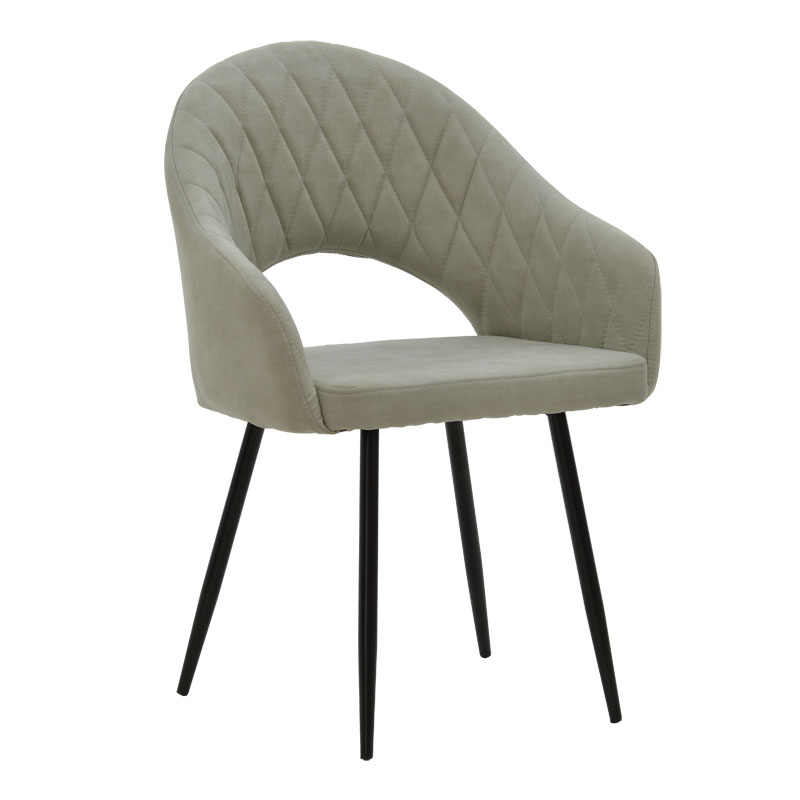 Фотьойл, Macie, Сив, Текстил, 58х50х85см.