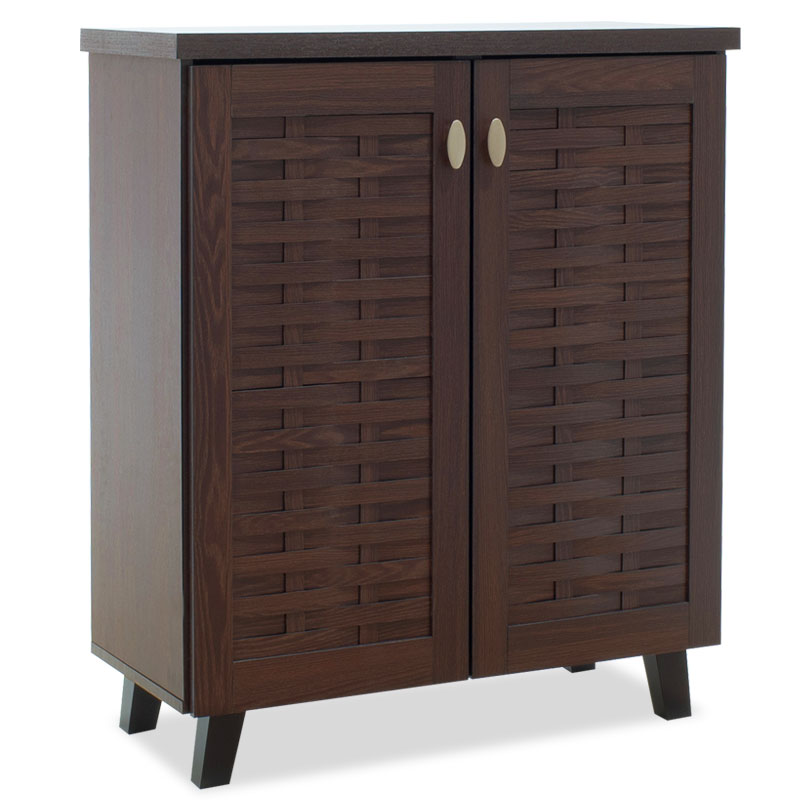 Шкаф за обувки, MANTAM, Орех, Пдч, 78х40х92см.