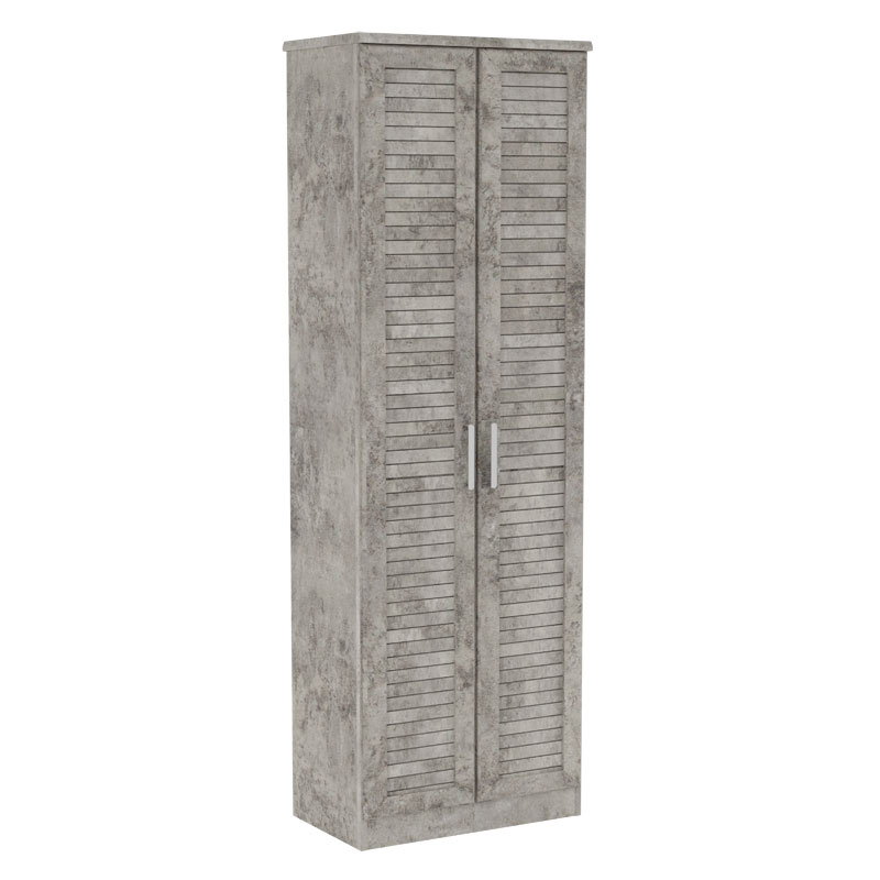 Шкаф за обувки, Sante, Антрацит, Мдф, 60х37х183см.