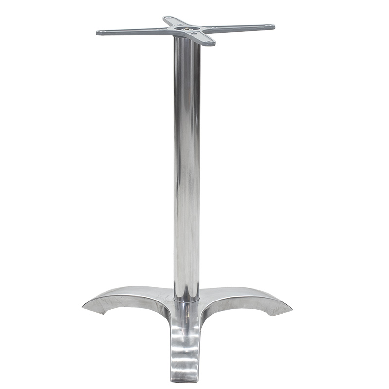 Основа за маса, Greet, Сребрист, Алуминий, 59х59х72см.