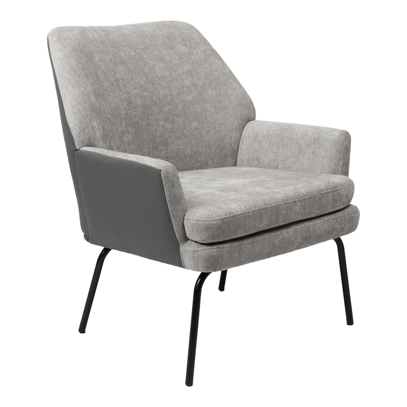 Фотьойл, Kieran, Сив, Текстил, 67х89х86см.