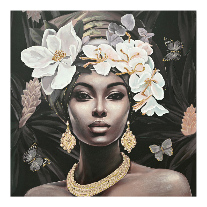 Картина, Beauty Inart, Сив, Канава, 80х3х80см.