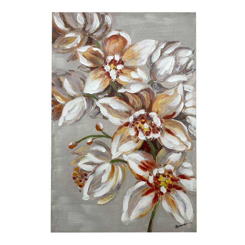 Картина, Flourish I, Многоцветен, Канава, 80х3х120см.