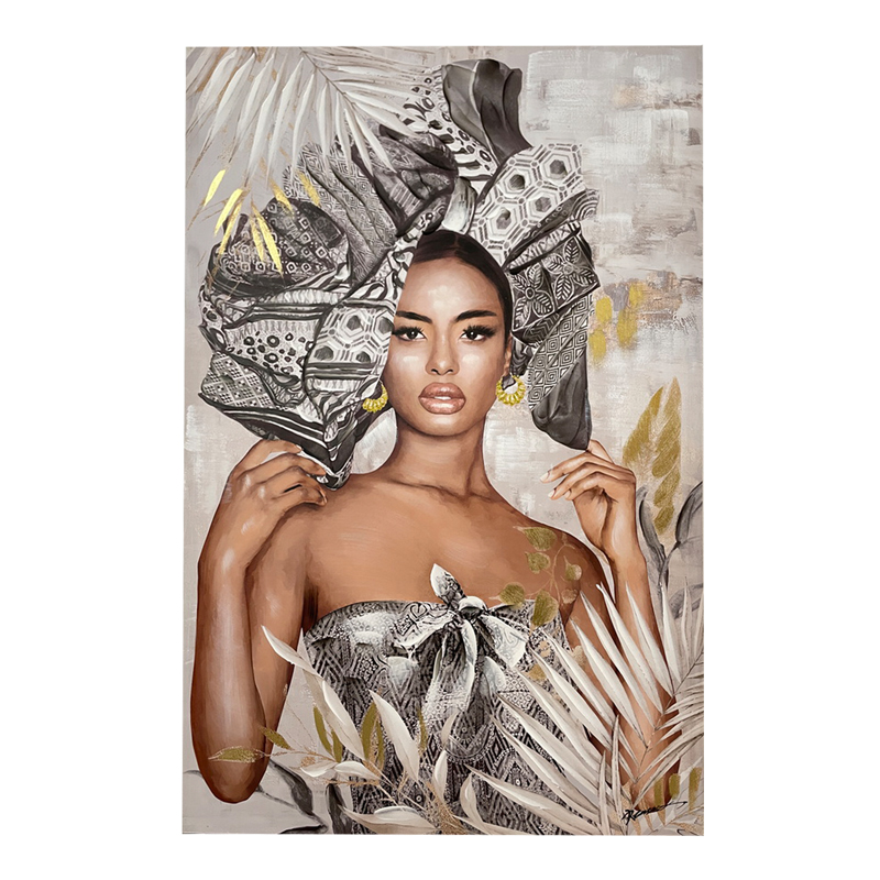 Картина, Jewler, Многоцветен, Канава, 80х3.5х120см.