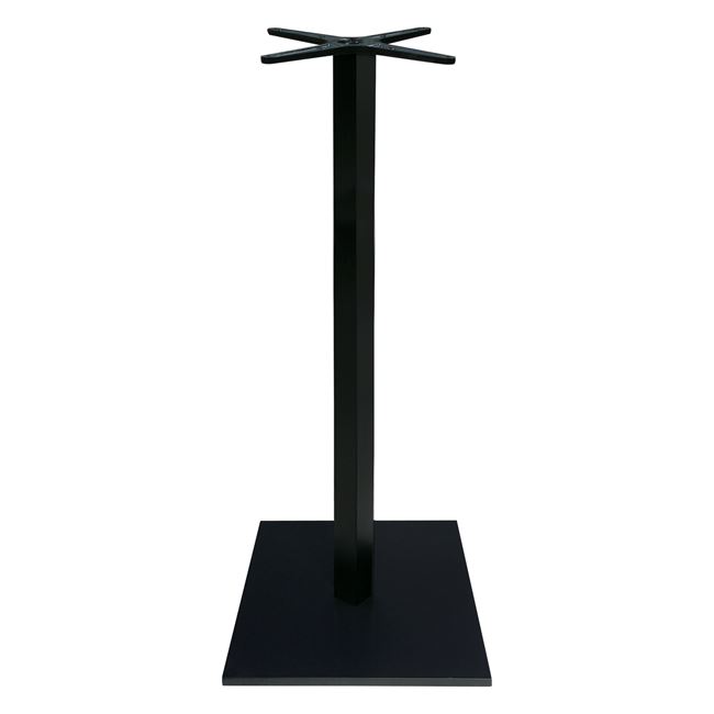 Основа за маса, Cabanol, Черен, Метал, 45х45х108см.