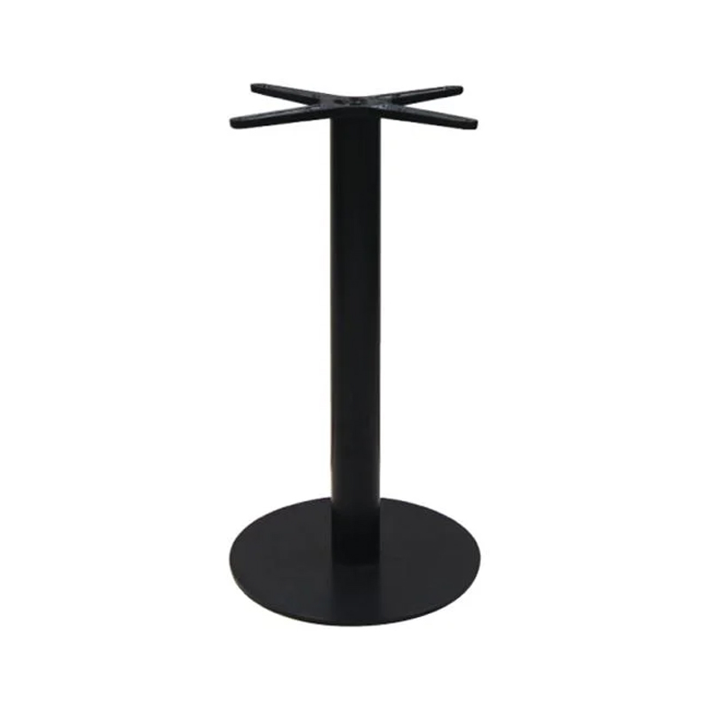 Основа за маса, Stada, Черен, Метал, 40х40х108см.