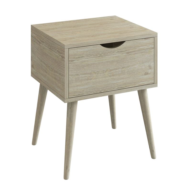 Нощно шкафче, ALIDA, Натурален, Мдф, 40х36х50см.