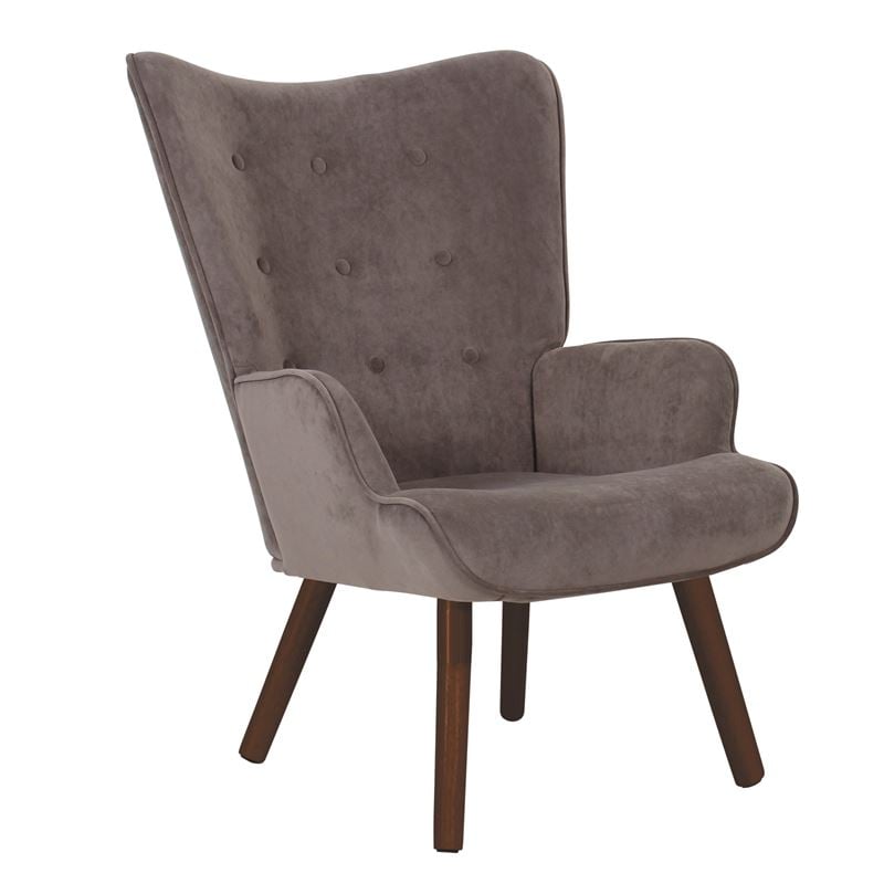 Фотьойл, ALMA, Кафяв, Текстил, 69х76х97см.