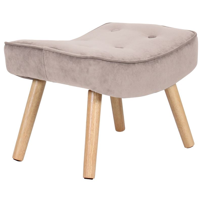Табуретка, ALMA, Капучино, Текстил, 52х38х35см.