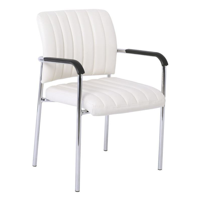 Стол, DENIM, Кремав, Изкуствена кожа, 57х60х83см.