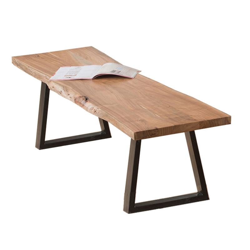 Пейка, LIZARD, Натурален-Черен, Метал, Дърво, 160х45х45см.