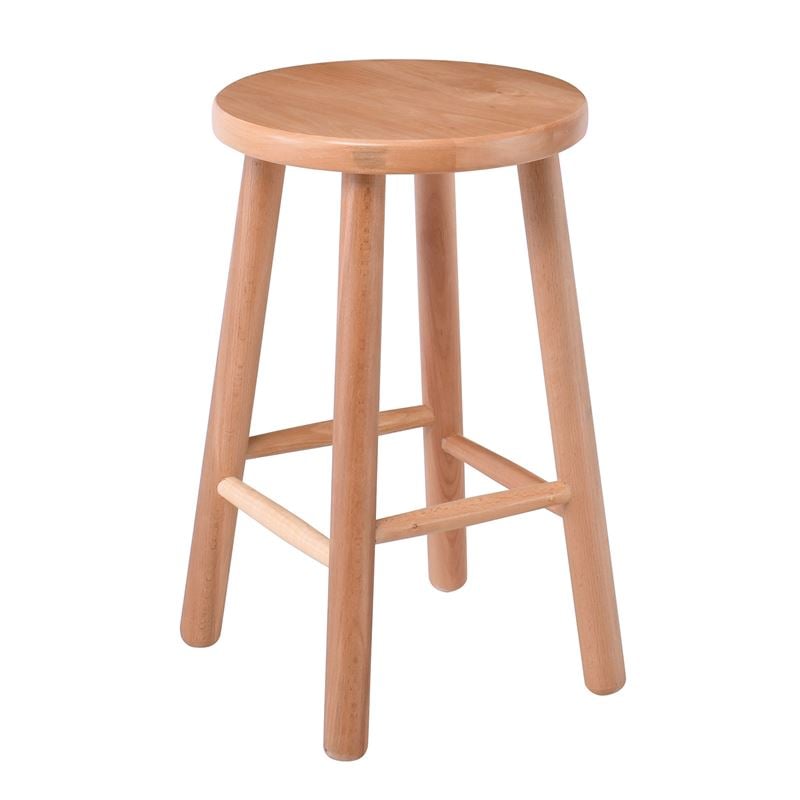 Табуретка, Beech, Натурален, Дърво, 30х30х50см.
