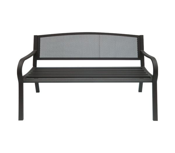 Пейка, PANGO, Черен, Метал, 124x57x78см.