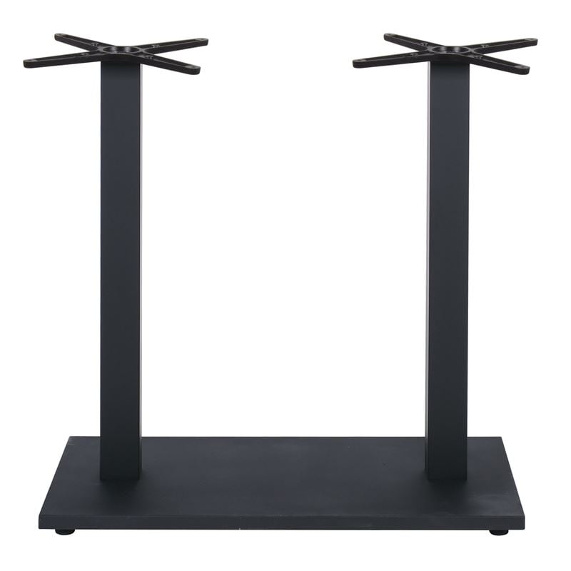 Основа за маса, PRATO-W, Черен, Метал, 70х40х93см.