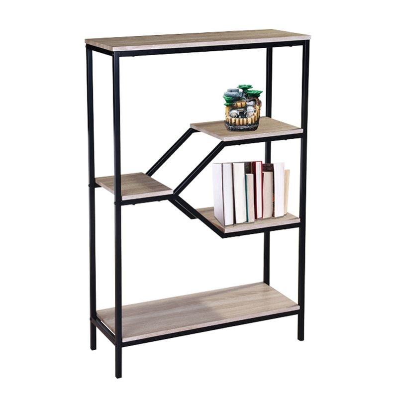 Библиотека, Ε-00020872, Натурален, Мдф, 80х30х120см.