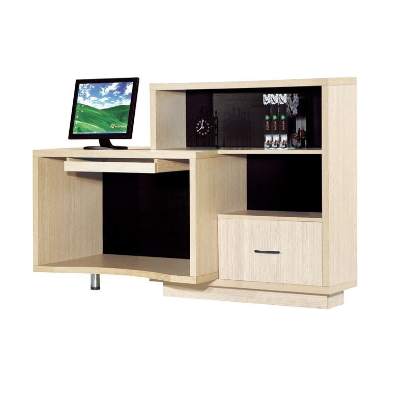 Рецепция, PROGRESS Elm, Черен, Пдч, 160х60х110см.