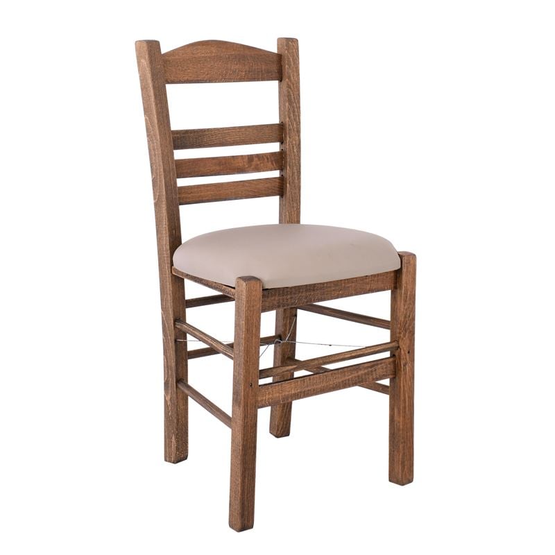 Стол, SIFNOS, Орех, Дърво, 41х45х88см.