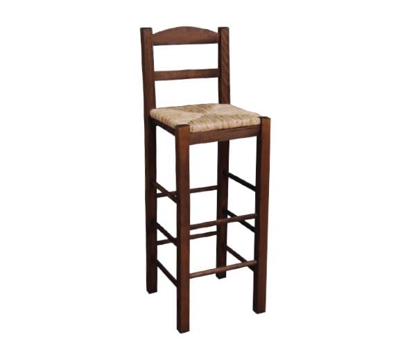 Бар стол, SIFNOS, Орех, Дърво, 36х37х107см.