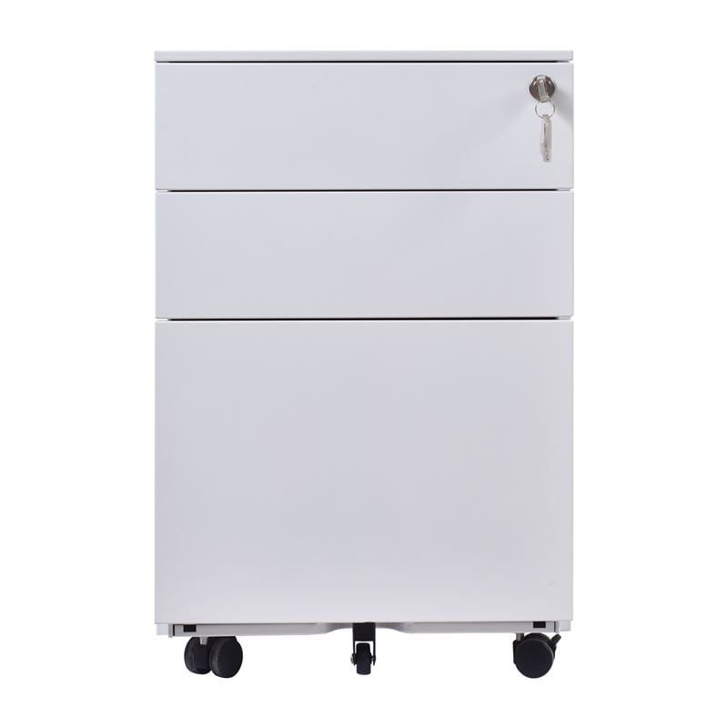 Шкаф, Ε-00021753, Бял, Метал, 39х52х60см.