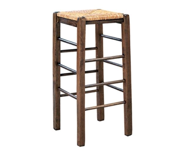 Бар стол, TAVERNA, Орех, Дърво, 44х40х92см.