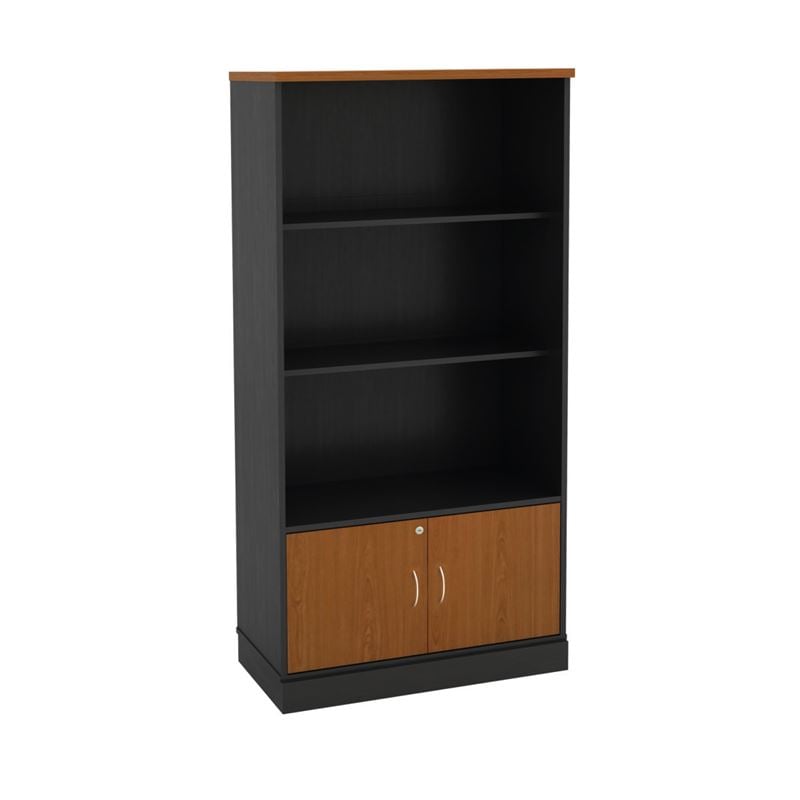 Библиотека, BOOKCASE-A, Череша, Пдч, 80х40х172см.