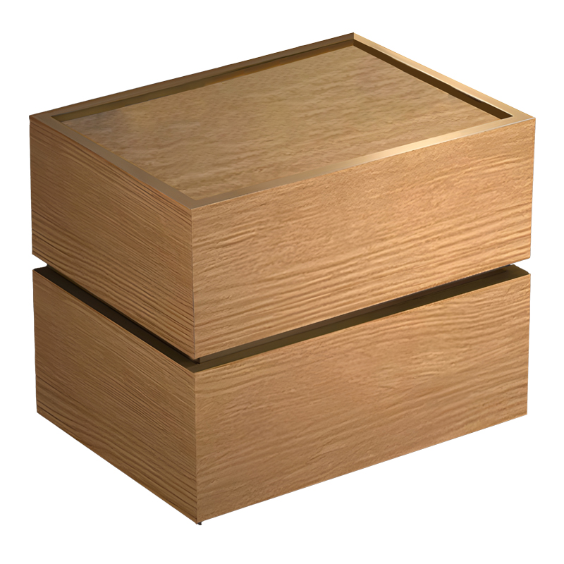 Нощно шкафче, Sonlen, Дъб, Мдф, 60х40х44.5см.