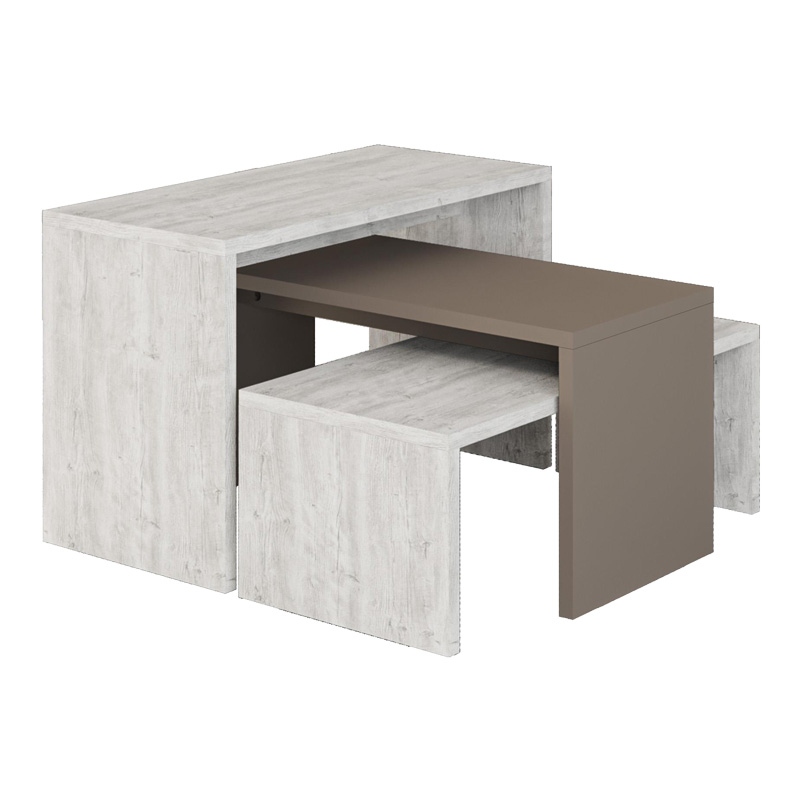 Комплект маси, Kantar, Капучино, Пдч, 65х30х39см.