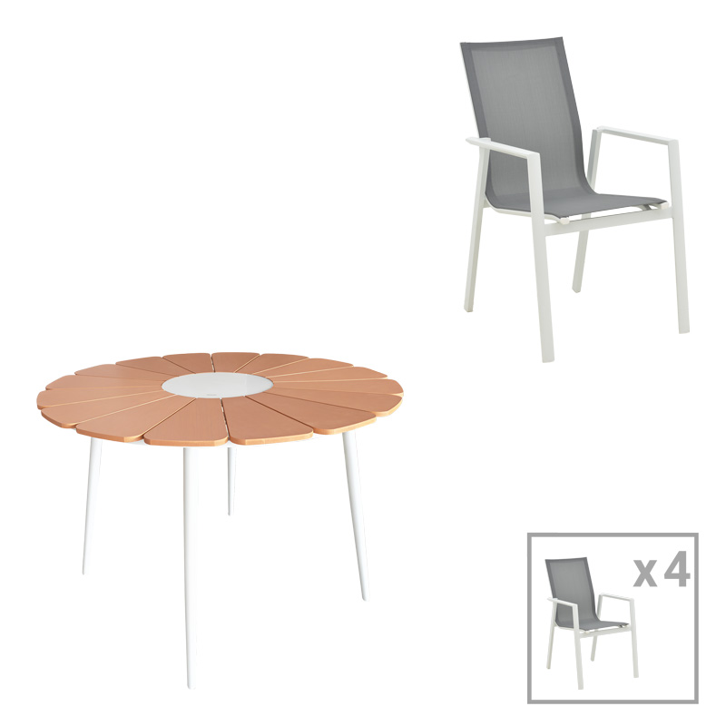 Трапезен комплект, Pinap-Dashiell, 110х74см.