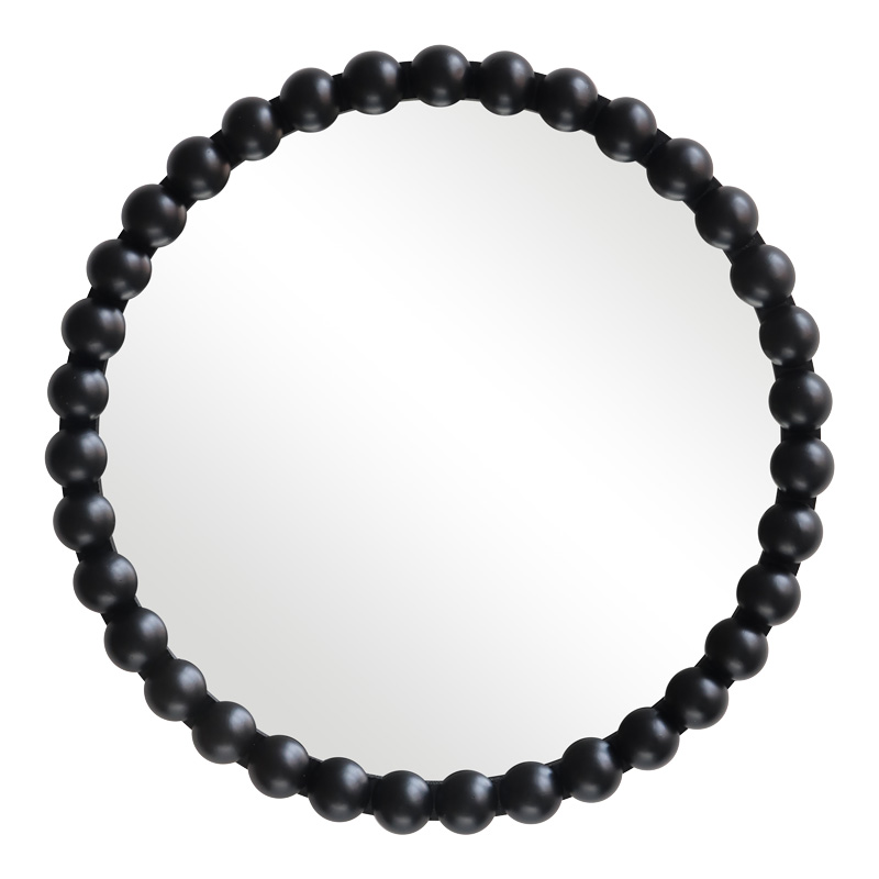 Огледало, Specio, Черен, Дърво, 60х4.5см.