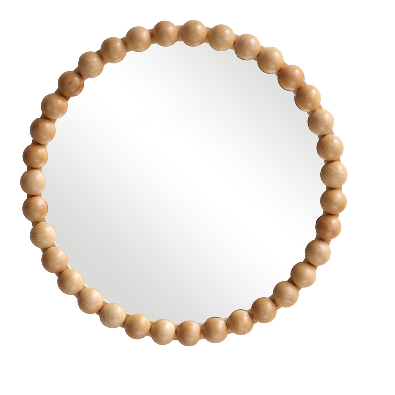 Огледало, Specio, Натурален, Дърво, 60х4.5см.