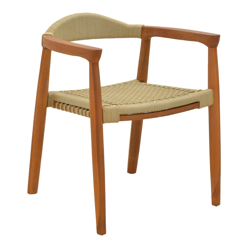 Фотьойл, Ganny, Натурален, Дърво, 61х58х71см.