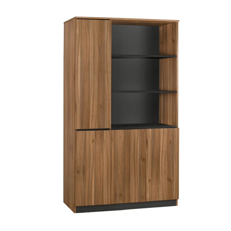 Библиотека, Supreme, Дъб, Пдч, 120х40х200см.