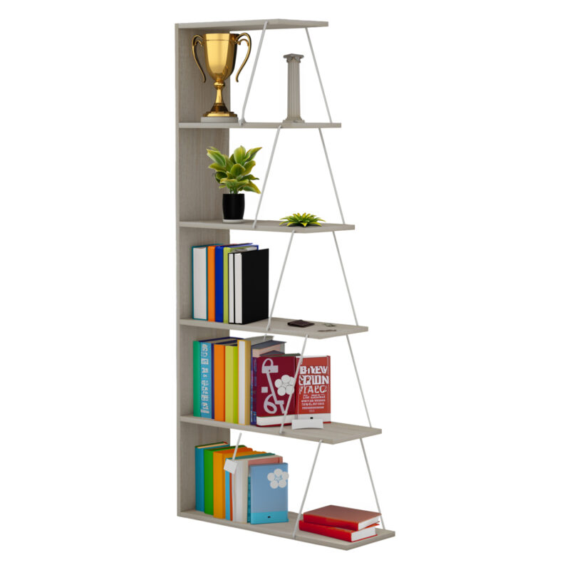 Библиотека, HM2241.11, Сонома, Пдч, 65х22х146см.