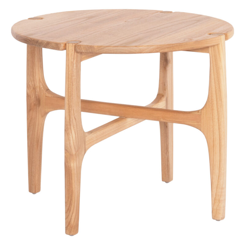 Маса, HM9932, Натурален, Дърво, 59.5х50см.