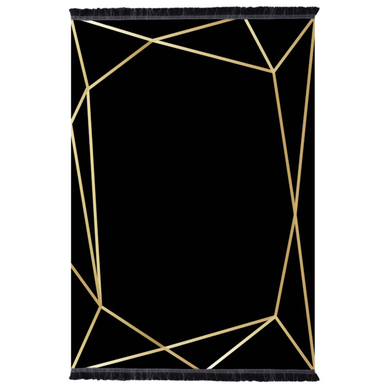 Килим, JOSIANE, Черен, Текстил, 120х170см.