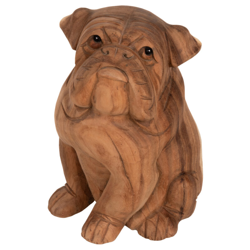 Декорация, HM7926, Натурален, Дърво, 20х17х30см.