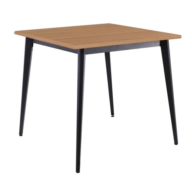 Маса, VIDAL, Натурален, Пдч, 80х80х73см.