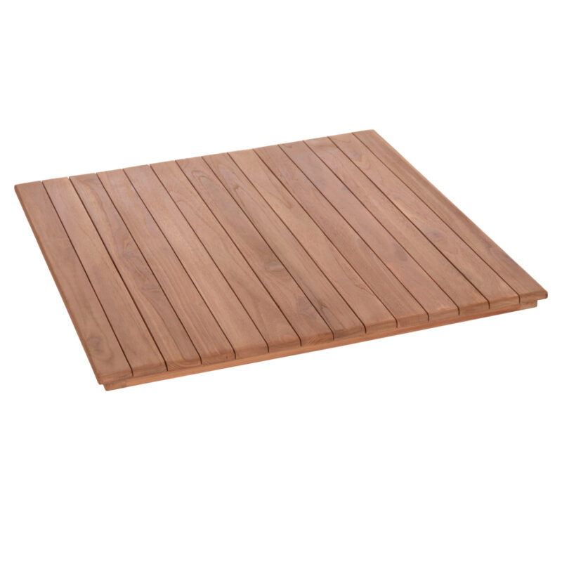 Плот, HM18136, Натурален, Дърво, 70х70х4см.