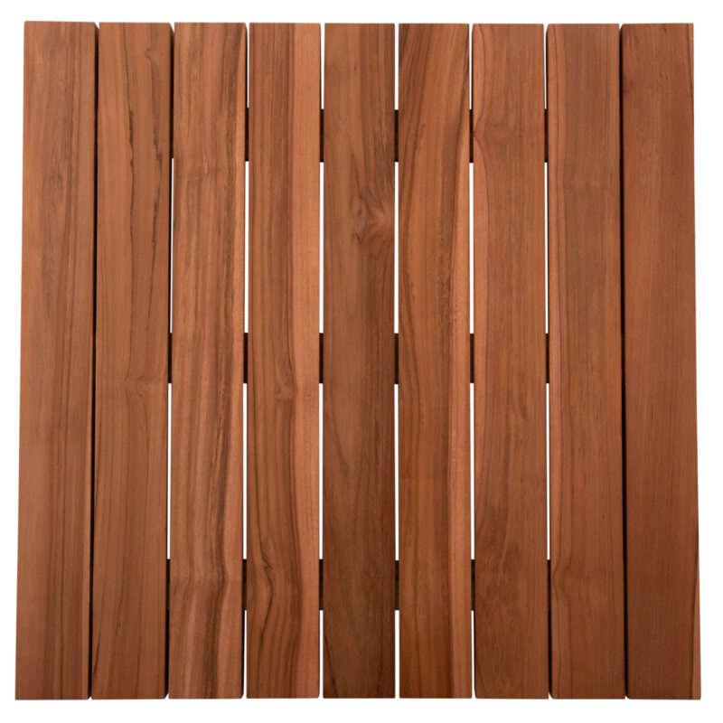 Плот за маса, HM6139, Натурален, Дърво, 80х80х4см.