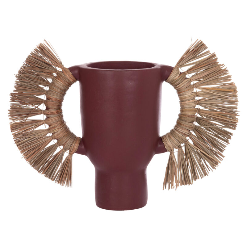 Ваза, ALICA, Няма, Растителни влакна, 64х22х38см.