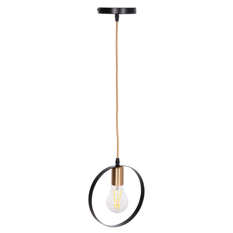 Полилей, Krent, Черен, Метал, 20х4х125см.