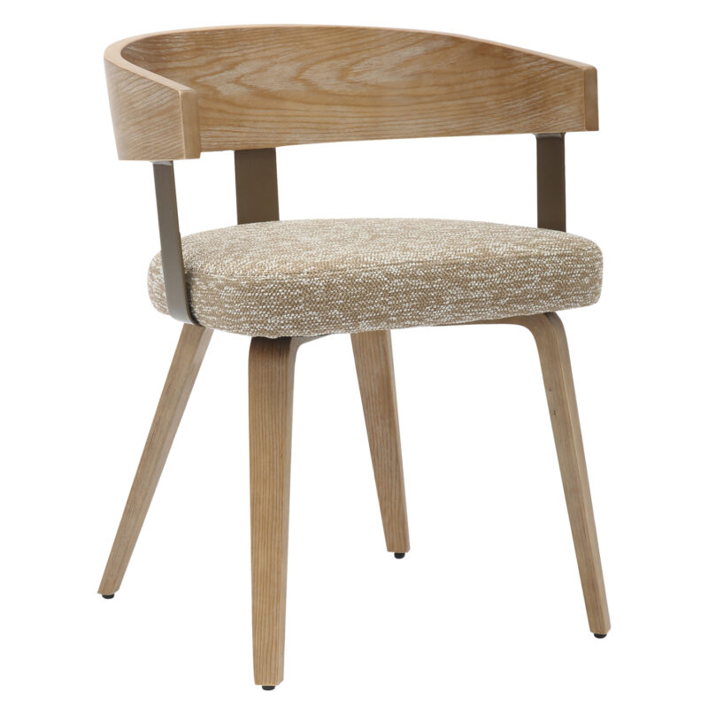 Трапезен стол, HM9981.01, Бежов, Polywood, 55.5х53.5х70см.