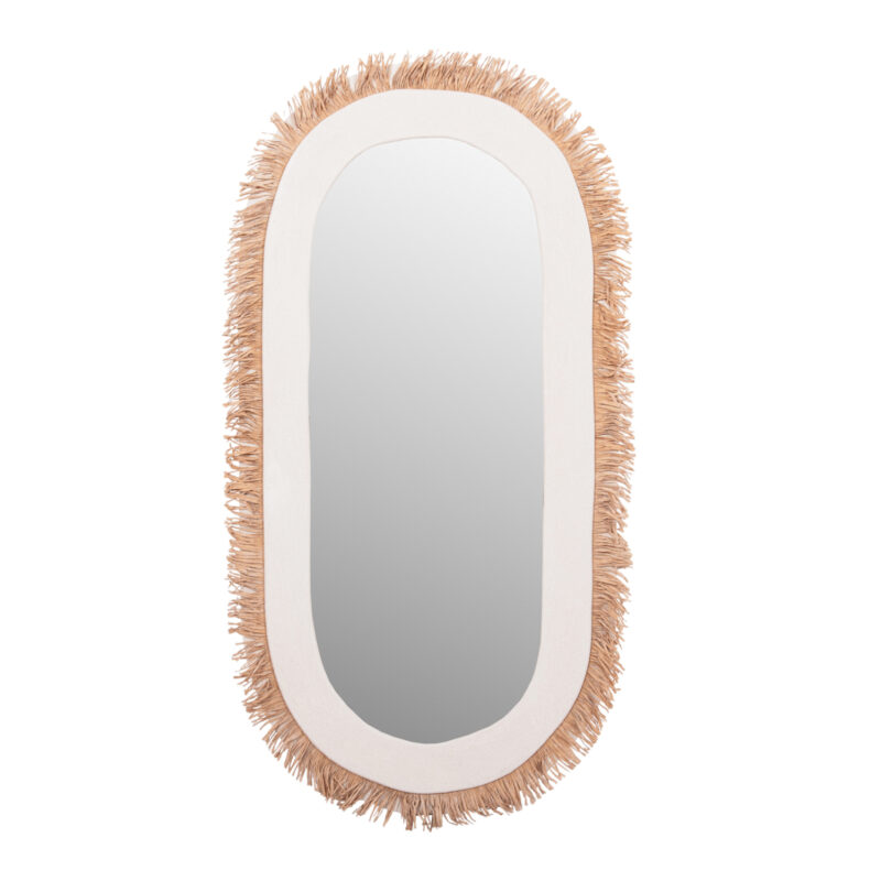 Огледало, SANTORINI, Бежов, Мдф, 8х120см.