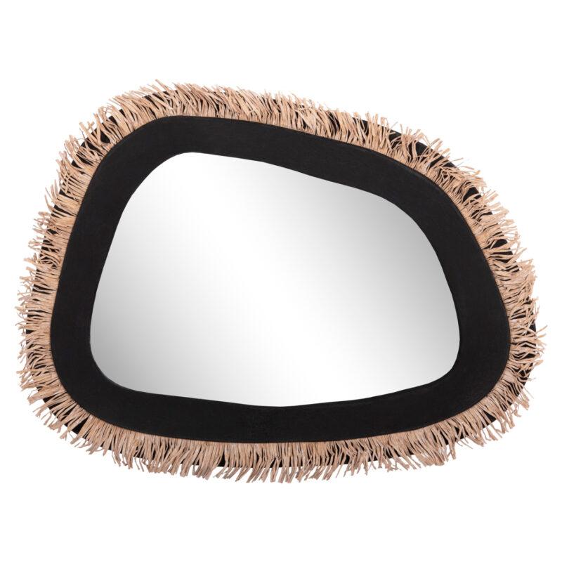 Огледало, HM4530, Бежов, Мдф, 80х60см.