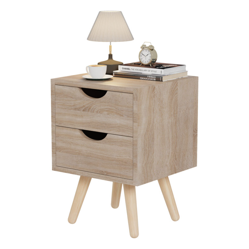 Нощно шкафче, DINKL, Сонома, Пдч, 29.7х29.7х45см.