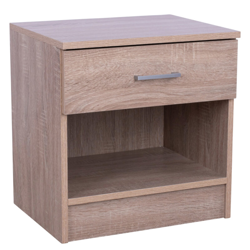 Нощно шкафче, HM2345.01, Сонома, Пдч, 45х35х47см.