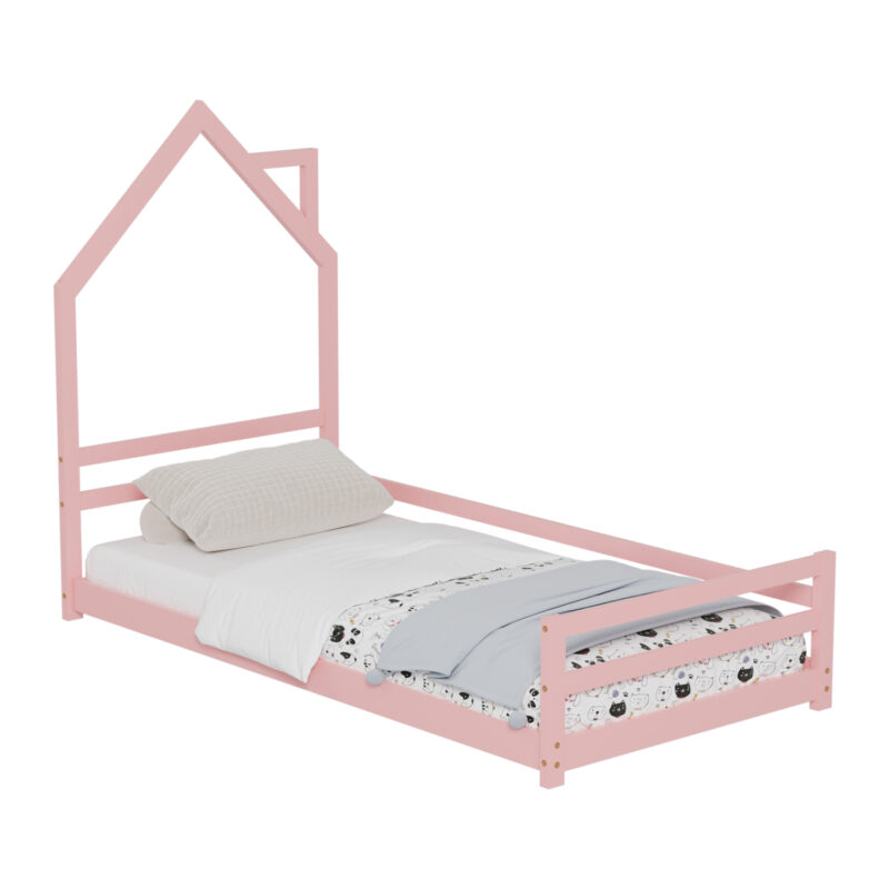 Легло, HM676.06, Розов, Чам, 190х90см.