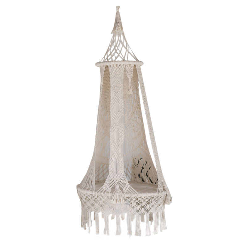 Хамак, HM9345, Екрю, Въже, 80х150см.