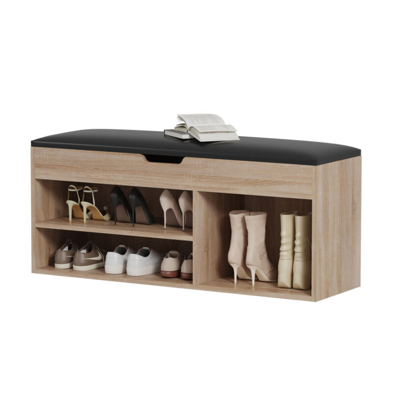Шкаф за обувки, HM2478.01, Сонома, Пдч, 100х30х44см.